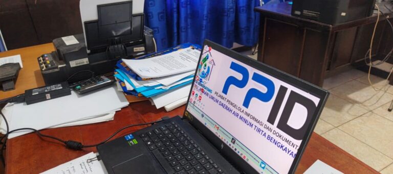 Leptop Fasilitas Pendukung PPID